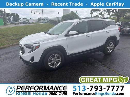 Summit White 2018 GMC Terrain SLE