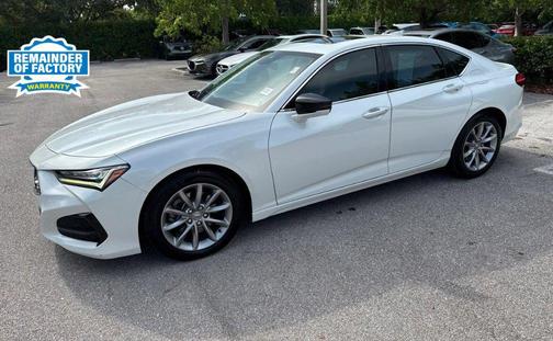 Platinum White Pearl 2023 Acura TLX FWD