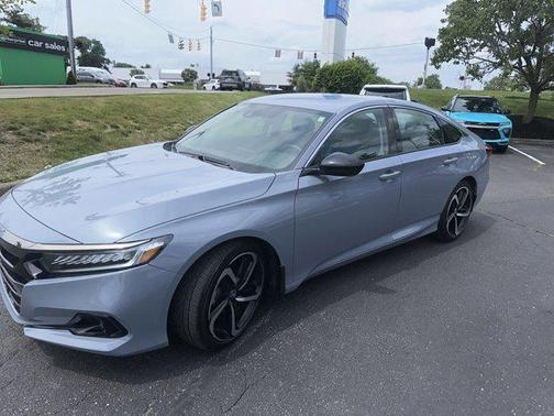 Sonic Gray Pearl 2022 Honda Accord Sport SE 1.5T