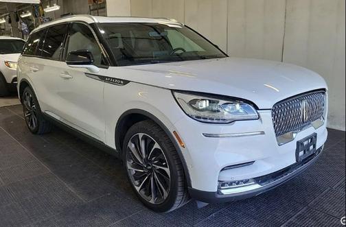 Pristine White 2021 Lincoln Aviator Reserve AWD