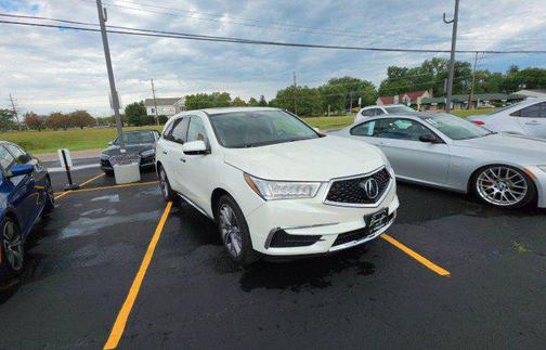 White Diamond Pearl 2018 Acura MDX 3.5L w/Technology Package