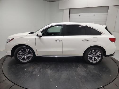 White Diamond Pearl 2018 Acura MDX 3.5L w/Technology Package