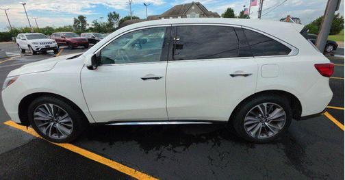White Diamond Pearl 2018 Acura MDX 3.5L w/Technology Package