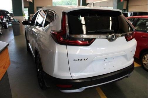 Platinum White Pearl 2020 Honda CR-V AWD EX