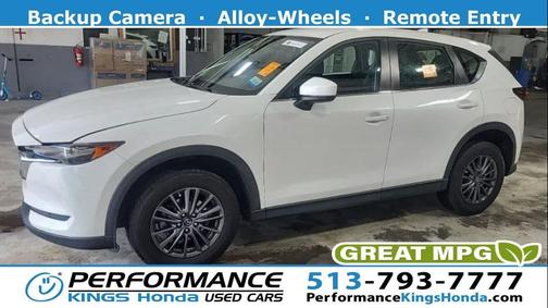Snowflake White Pearl Mica 2019 Mazda CX-5 Sport