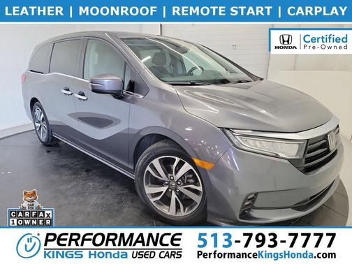 Gray 2023 Honda Odyssey Touring