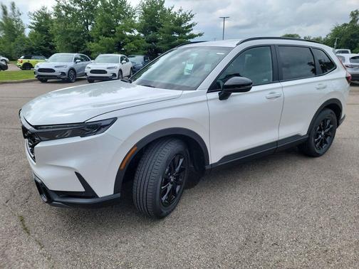 Platinum White Pearl 2026 Honda CR-V Hybrid Sport-L AWD