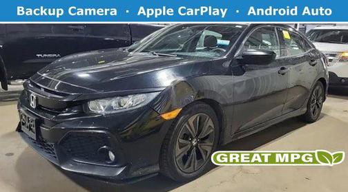 Crystal Black Pearl 2018 Honda Civic EX