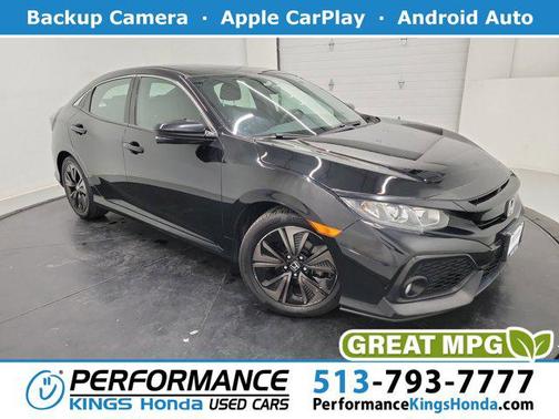 Crystal Black Pearl 2018 Honda Civic EX