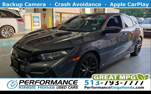 Gray 2020 Honda Civic Si Base