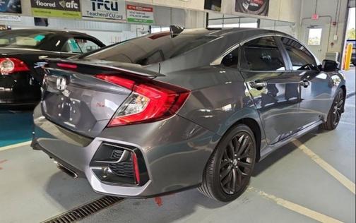 Gray 2020 Honda Civic Si Base