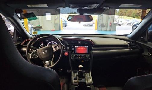 Gray 2020 Honda Civic Si Base