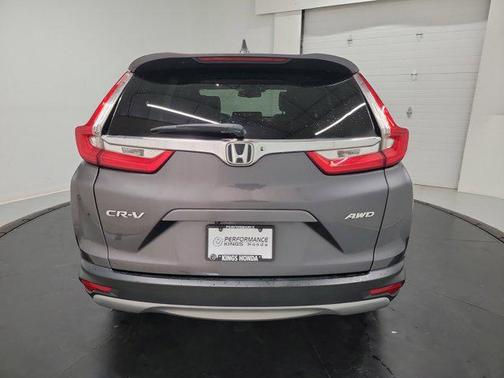 Gray 2017 Honda CR-V EX-L