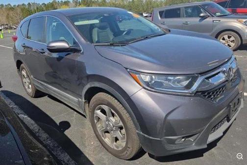 Gray 2017 Honda CR-V EX-L