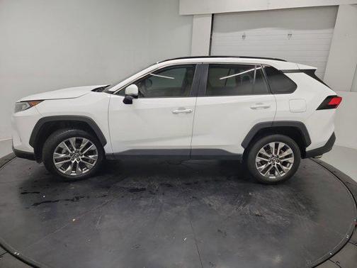 Super White 2019 Toyota RAV4 XLE Premium