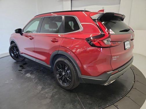 Radiant Red Metallic 2025 Honda CR-V Hybrid Sport AWD