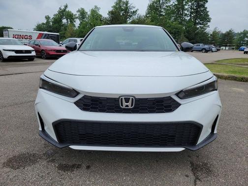 Platinum White Pearl 2026 Honda Civic Hybrid Sport