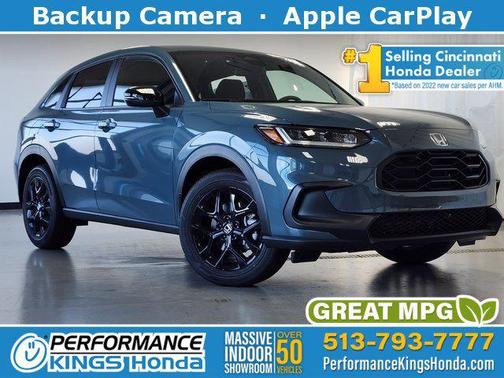 Nordic Forest Pearl 2024 Honda HR-V AWD Sport