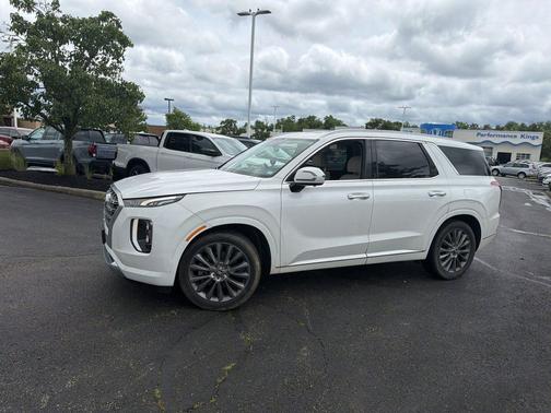 Hyper White 2020 Hyundai PALISADE Limited
