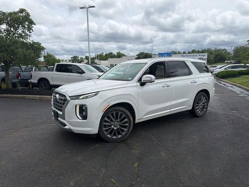 Hyper White 2020 Hyundai PALISADE Limited