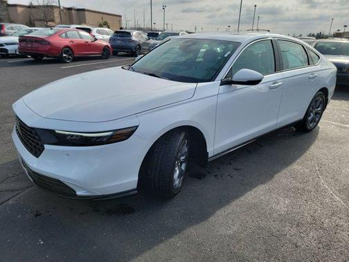Platinum White Pearl 2026 Honda Accord Hybrid EX-L