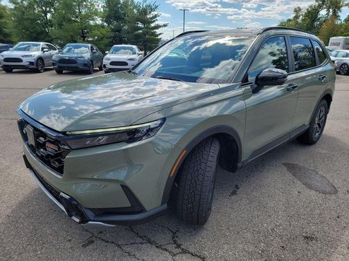 Ash Green Metallic 2026 Honda CR-V Hybrid TrailSport AWD