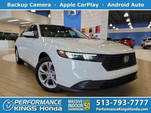 Platinum White Pearl 2026 Honda Accord LX 1.5T