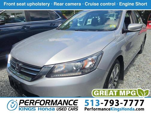 Alabaster Silver Metallic 2014 Honda Accord LX