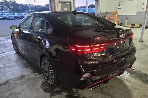 Aurora Black 2023 Kia Forte GT