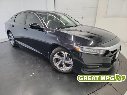 Black 2020 Honda Accord EX-L 1.5T