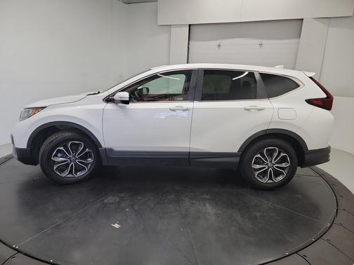 Platinum White Pearl 2021 Honda CR-V AWD EX-L