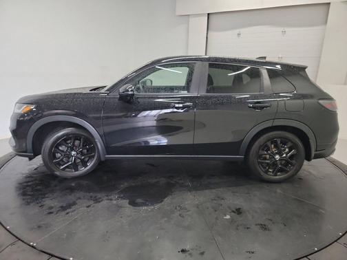 Crystal Black Pearl 2023 Honda HR-V 2WD Sport