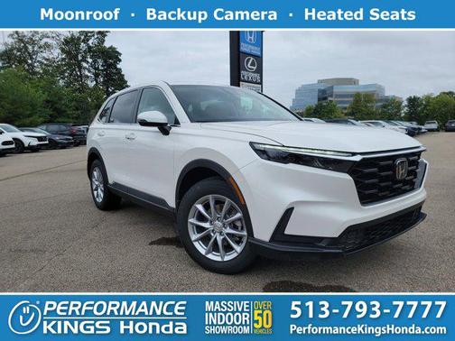 Platinum White Pearl 2026 Honda CR-V EX AWD