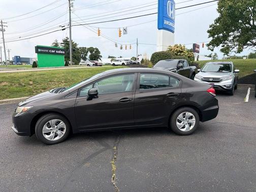 Brown 2013 Honda Civic LX