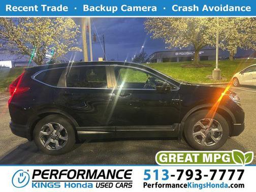 Crystal Black Pearl 2019 Honda CR-V EX