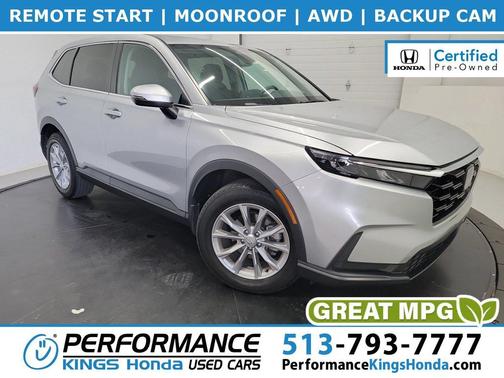 sparkle silver metallic 2024 Honda CR-V EX AWD