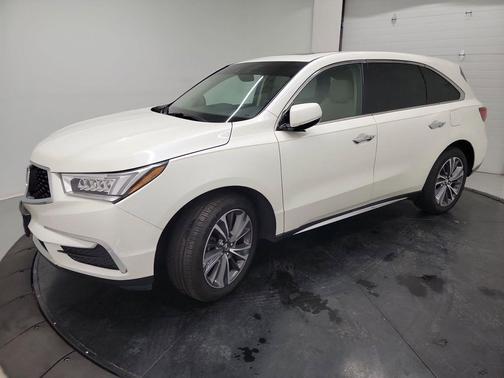 White Diamond Pearl 2019 Acura MDX 3.5L w/Technology Package