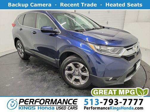 Obsidian Blue Pearl 2017 Honda CR-V EX