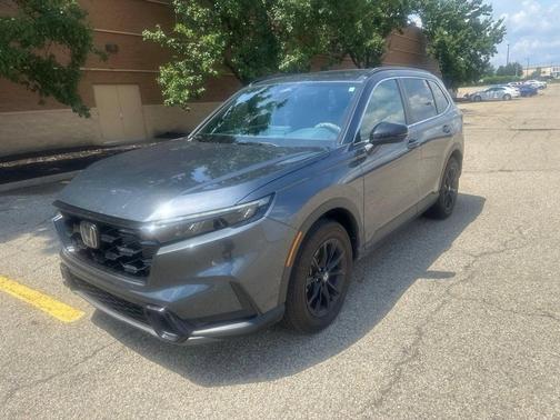 Meteorite Gray Metallic 2025 Honda CR-V Hybrid Sport AWD