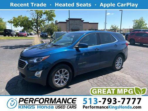 Pacific Blue Metallic 2020 Chevrolet Equinox 1LT