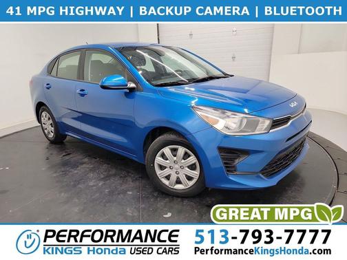 Sporty Blue 2022 Kia Rio S