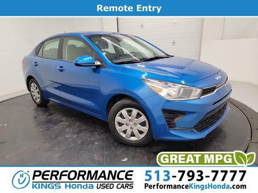 Sporty Blue 2022 Kia Rio S