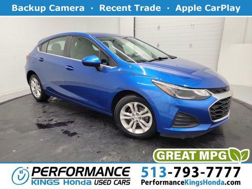 Kinetic Blue Metallic 2019 Chevrolet Cruze LT