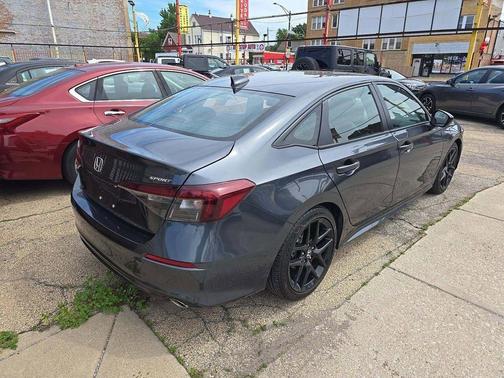 Gray 2025 Honda Civic Sport