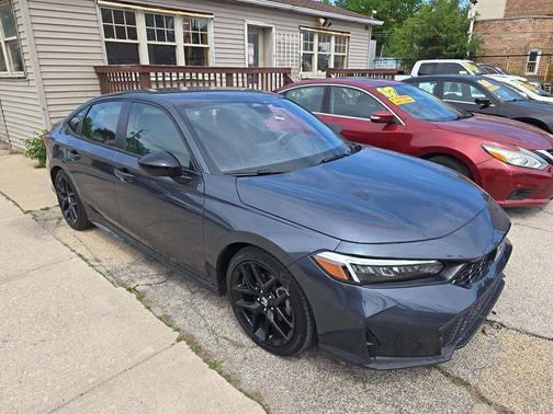 Gray 2025 Honda Civic Sport