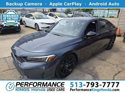 Gray 2025 Honda Civic Sport