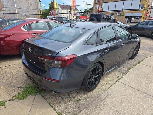 Gray 2025 Honda Civic Sport