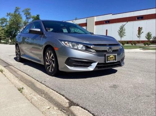 Lunar Silver Metallic 2017 Honda Civic EX