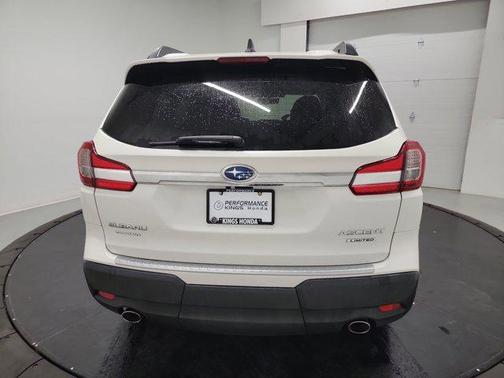 Crystal White Pearl 2021 Subaru Ascent Limited 7-Passenger