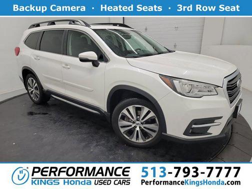 Crystal White Pearl 2021 Subaru Ascent Limited 7-Passenger